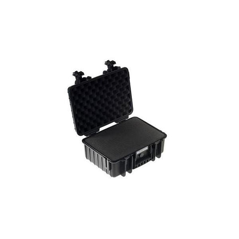 B&W 5000/B/SI custodia per fotocamera Custodia rigida Nero