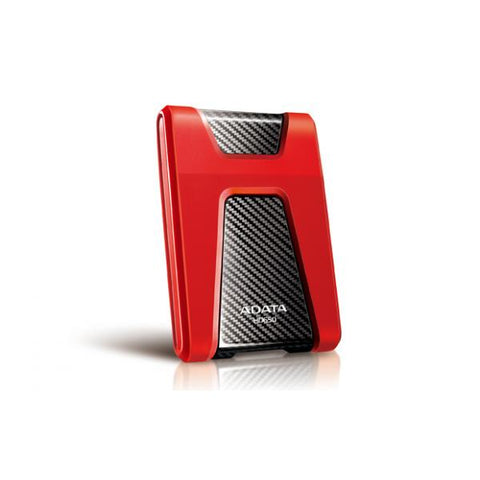 ADATA DashDrive Durable HD650 disco rigido esterno 1000 GB Rosso