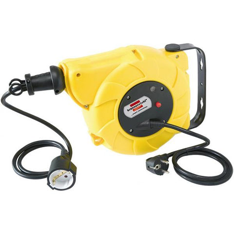 Brennenstuhl 1241020300 prolunghe e multiple 11 m 1 presa(e) AC Giallo