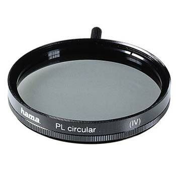 Hama Polarising Filter Circular, 55,0 mm, Coated, Black 5,5 cm