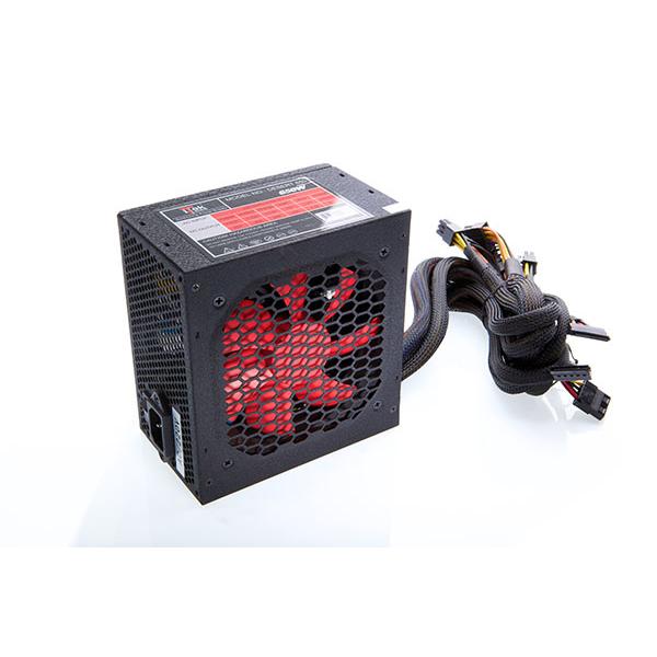 ALIMENTATORE ITEK DESERT 650 PER COMPUTER 650 W 20+4 PIN ATX ATX BLACK RED