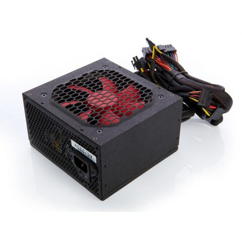 ALIMENTATORE ITEK DESERT 650 PER COMPUTER 650 W 20+4 PIN ATX ATX BLACK RED