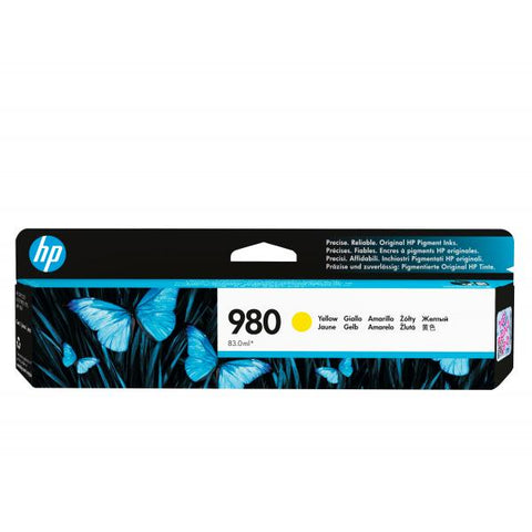 HP 980 CARTUCCIA GIALLO PER OFFICEJET ENTERPRISE X555DN-X555XH-X585-MFP X585F-MFP X585Z GARANZIA ITALIA (D8J09A)