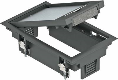 OBO Bettermann Gerteeinsatz GES2U 30700A6 eisengrau (7405116)