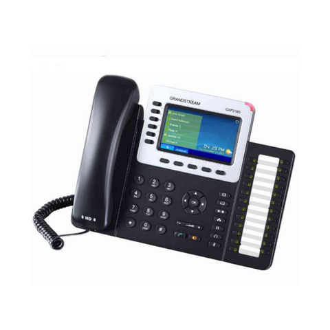 Grandstream Networks GXP2140 telefono IP Nero 4 linee LCD