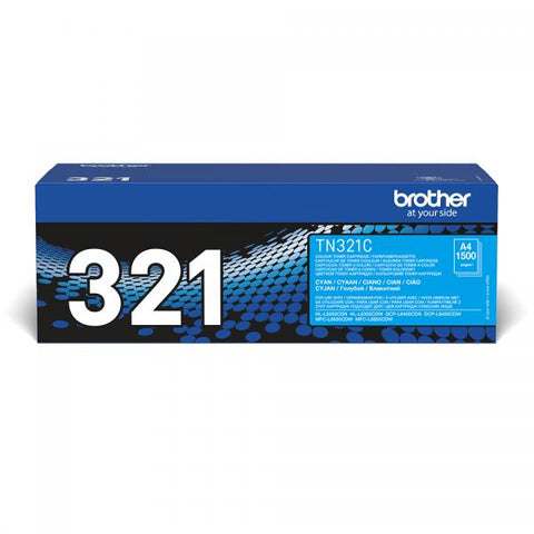 Brother TN-321C cartuccia toner Originale Ciano 1 pezzo(i)