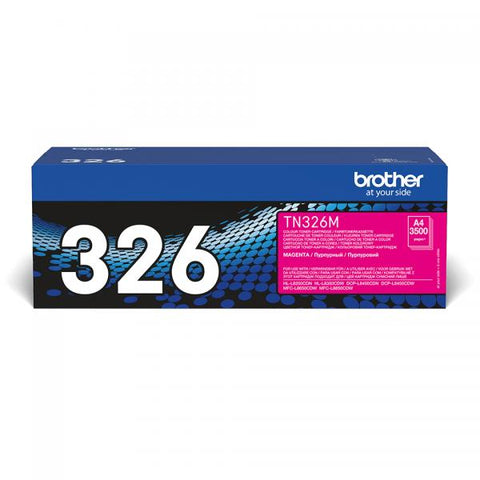 BROTHER TN-326M TONER MAGENTA PER HL-L8350CDW GARANZIA ITALIA (TN-326M)