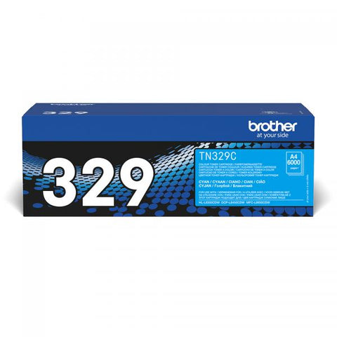 Brother TN-329C cartuccia toner Originale Ciano 1 pezzo(i)