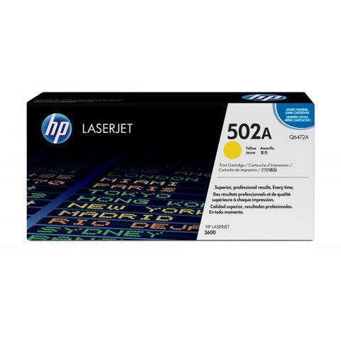 HP Q6472A TONER GIALLO PER CLJ 3600 4.000PG