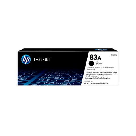 HP 83A TONER NERO PER LASERJET PRO M201N-M201DW-M225DN-MFP M225DW-MFP M125A-M125NW-M127FN GARANZIA ITALIA (CF283A)
