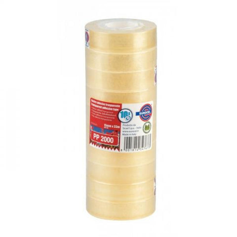 EUROCEL PP2000 NASTRO ADESIVO 15MMx33M CONF. 10 Pz.