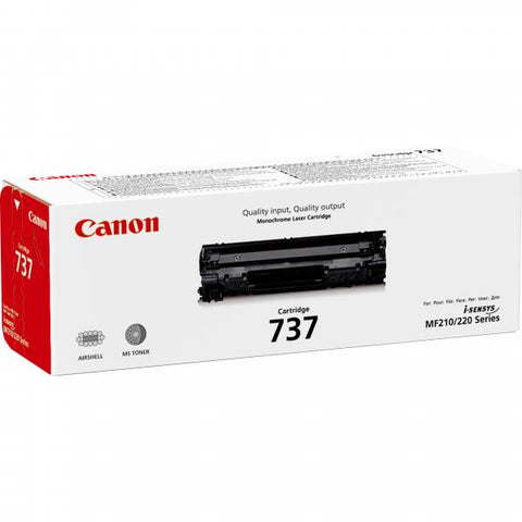TONER CANON 737 9435B002 NERO 2.400PP X MF226 MF229 MF211 MF212 MF216 MF217 MF231 MF232W MF237W MF244DW MF247DW MF249DW LBP151