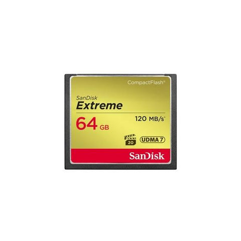 Sandisk CF Extreme 64GB memoria flash CompactFlash