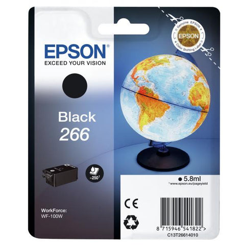 INK EPSON C13T26614010 GLOBO NERO X WF-100W WF-110W
