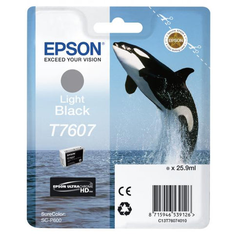 EPSON T7607 CARTUCCIA LIGHT BLACK PER STAMPANTI EPSON INK JET (C13T76074010)