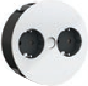 Bachmann TWIST Verlngerungskabel 2 m 1 AC-Ausgnge Indoor Wei (931.233)