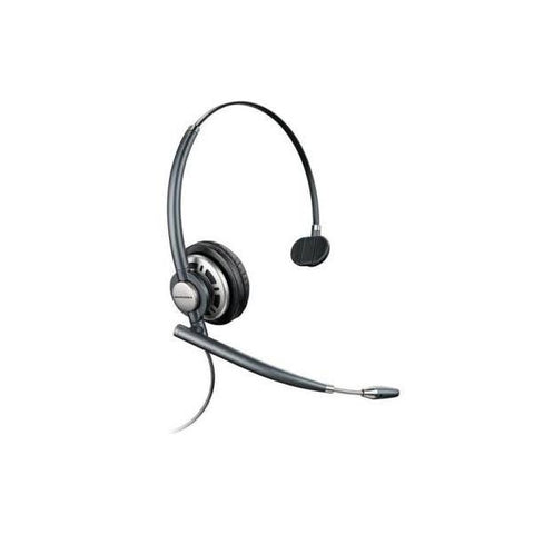 POLY HW710 Cuffia Padiglione auricolare Nero