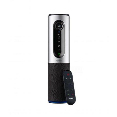 LOGITECH CONFERENCECAM CONNECT WEB-CAM PER VIDEOCONFERENZA ZOOM 4x BLUETOOTH NFC CON VIVAVOCE COLORE NERO/GRIGIO