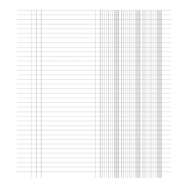 DATA UFFICIO REGISTRO A 3 COLONNE 245X210 MM 96 PAGINE CONF 2 PZ.
