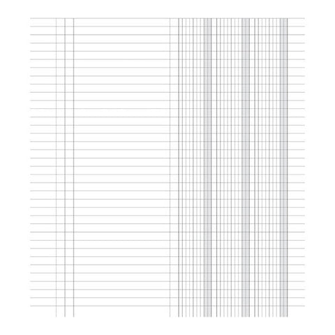 DATA UFFICIO REGISTRO A 3 COLONNE 245X210 mm 96 PAGINE CONF 2 Pz.