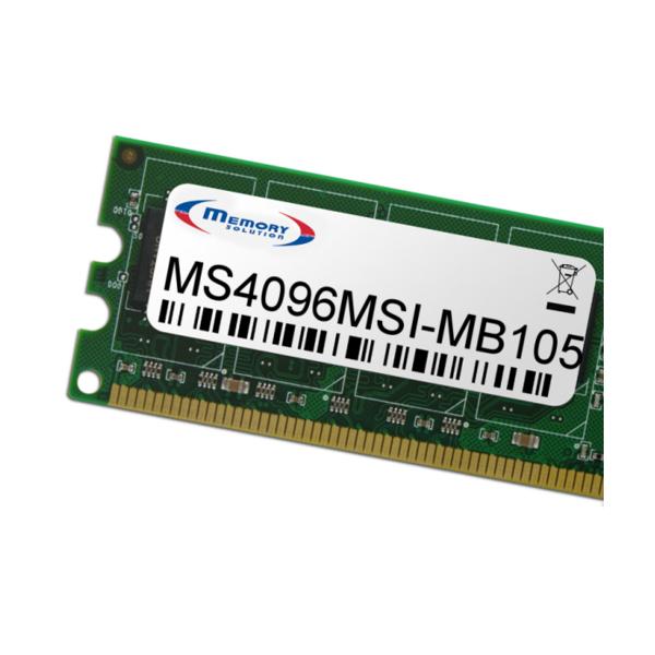 Memory Solution MS4096MSI-MB105 4GB memoria