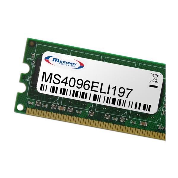 Memory Solution MS4096ELI197 4GB memoria