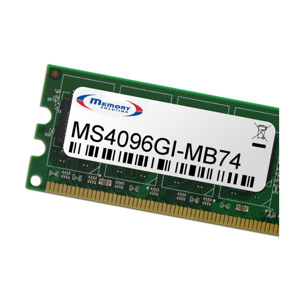 Memory Solution MS4096GI-MB74 4GB memoria