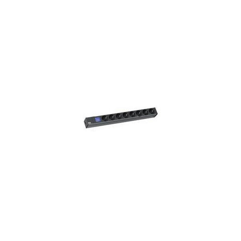 Bachmann BlueNet BN0500 8presa(e) AC Nero unità di distribuzione dell'energia (PDU)