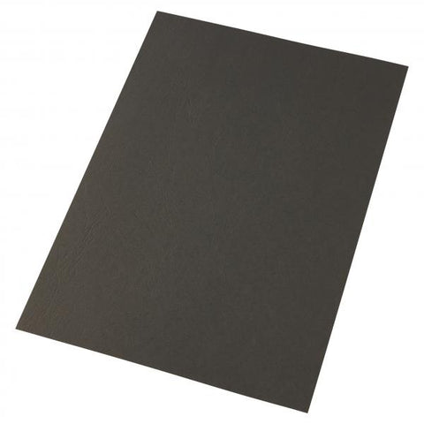 GBC LEATHERGRAIN COPERTINA IN SIMILPELLE 420X297 mm A3 COL. NERO CONF 100 PZ.