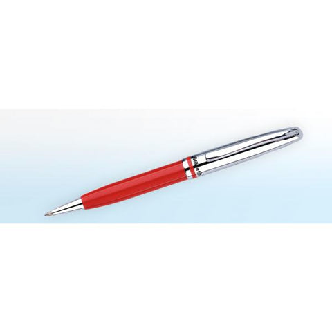 PELIKAN JAZZ PENNA A SFERA INCHIOSTRO NERO PUNTA CONICA 0.70 MM FUSTO ROSSO + ASTUCCIO