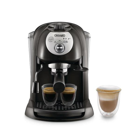 DE LONGHI IEC201CD.B MACCHINA DA CAFFE' 1100W CIALDE O CAFFE' IN POLVERE SPEGNIMENTO AUTOMATICO NERO