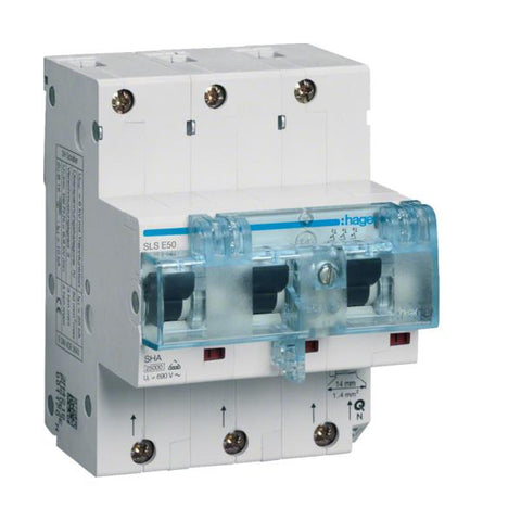 Hager HTN350E interruttore automatico 3 4,5 modulo/moduli