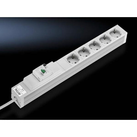 Rittal DK 7240.280 prolunghe e multiple 5 presa(e) AC Interno Grigio