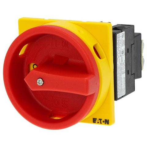 Eaton T0-2-1/EA/SVB interruttore elettrico 3P Rosso, Giallo