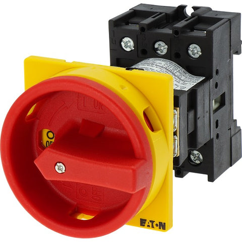 Eaton P1-25/V/SVB interruttore elettrico Interruttore rotante 3P Rosso, Giallo (P1-25/V/SVB [3 POLE 25A RATED)