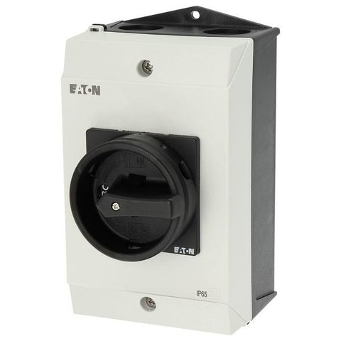 Eaton P1-25/I2/SVB-SW/HI11 interruttore elettrico Interruttore di commutazione 3P Nero, Bianco