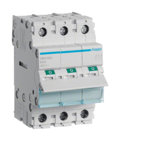 Hager SBN380 interruttore automatico 3 3 modulo/moduli