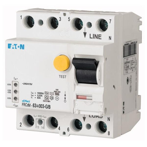 Eaton FRCDM-63/4/003-G/B interruttore automatico Dispositivo a corrente residua