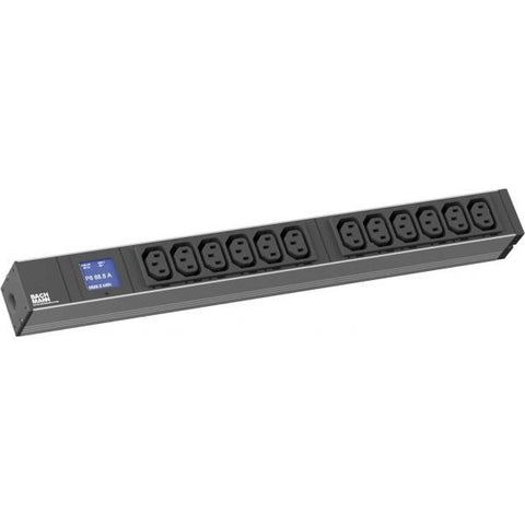 Bachmann BlueNet BN0500 12presa(e) AC Nero unità di distribuzione dell'energia (PDU)