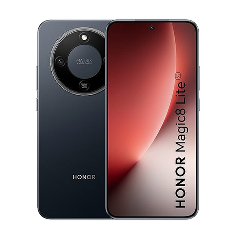 Honor Magic8 Lite 5G Smartphone, 512GB Speicher, 8GB RAM, Midnight Black (5109BYRB)