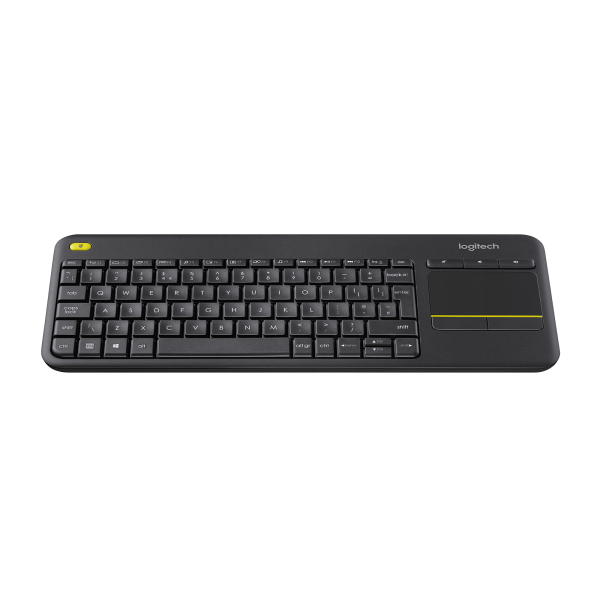 LOGITECH K400 TASTIERA WIRELESS QWERTY CON TOUCH PAD COLORE NERO