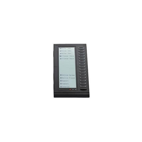 Mitel 20350824 modulo add-on IP 15 pulsanti Nero