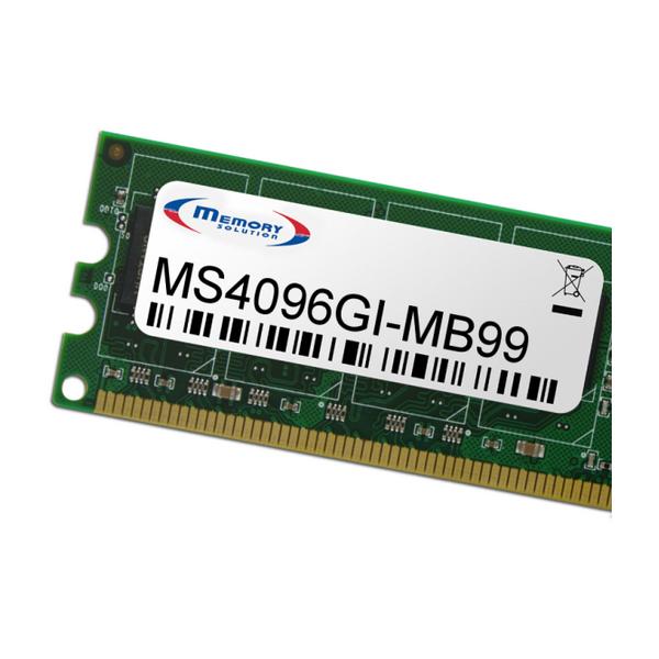 Memory Solution MS4096GI-MB99 memoria 4 GB