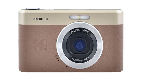 Kodak PIXPRO C1BN Digitale Kompaktkamera - 13 MP - CMOS - Full HD - Braun (C1BN)