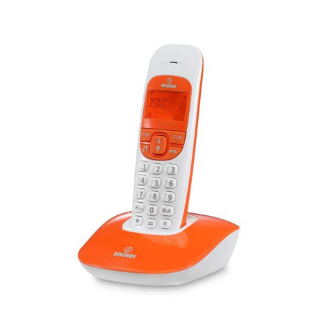 BRONDI NICE CORDLESS DECT GAP BIANCO ARANCIONE