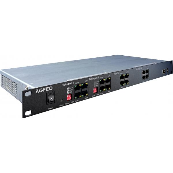 AGFEO ES 628 IT server di comunicazione IP Nero