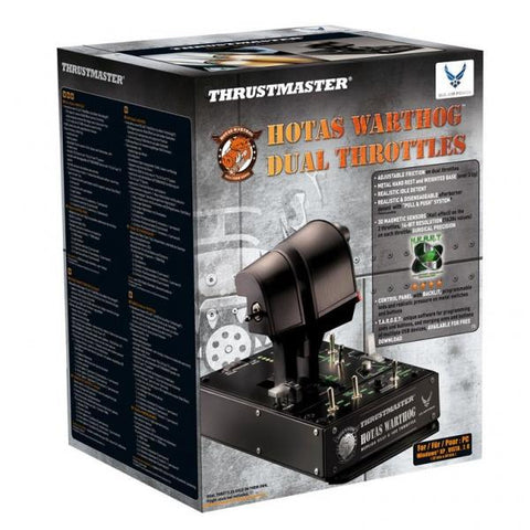 Thrustmaster HOTAS Warthog Dual Throttles Simulazione di Volo PC Nero