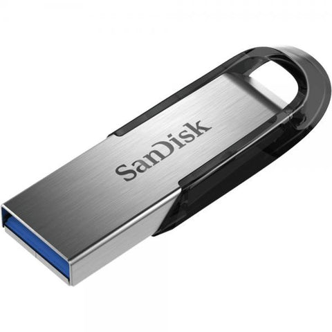 CHIAVETTA USB SANDISK ULTRA FLAIR 3.0 64GB FUNZIONE PROTEZIONE DATI COLORE SILVER