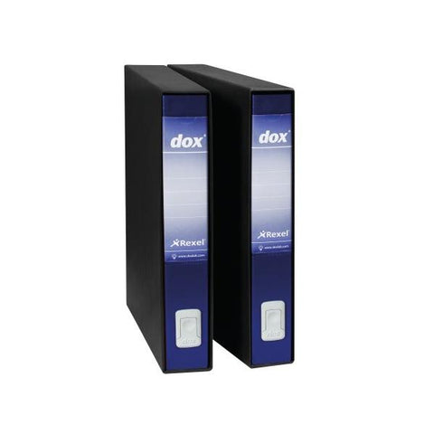 REXEL DOX 5 REGISTRATORE FORMATO PROTOCOLLO 285X350X50 mm COL. ROSSO CONF 8 Pz.