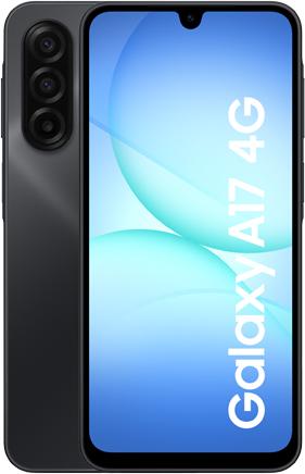 Samsung Galaxy A17 4G Smartphone - 6.7" Super AMOLED - 4GB RAM 128GB - Dual-Sim - Schwarz (SM-A175FZKBEUB)